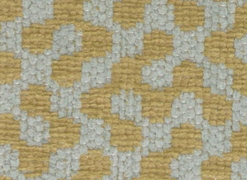 Warwick geometry fabric collection - grey and yellow