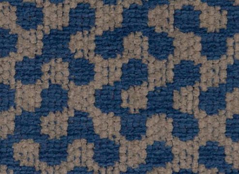 Warwick geometry fabric collection - grey and blue