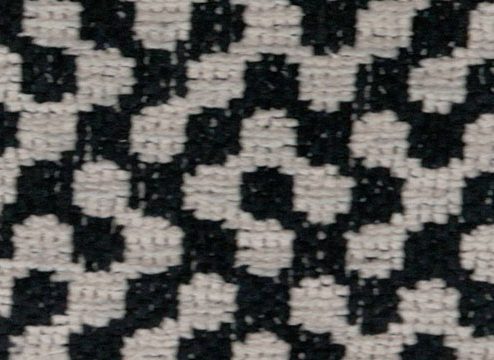 Warwick geometry fabric collection - black and white