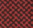 Warwick geometry fabric collection - red and brown