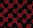 Warwick geometry fabric collection - red and black
