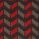 Warwick geometry fabric collection prism - black, red and grey