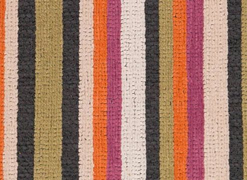 Warwick geometry fabric collection parallel - pink, orange, black and lime