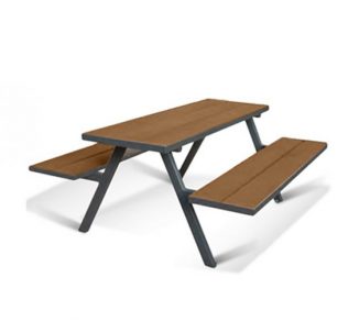 MILL A Frame Picnic Bench - Coppered