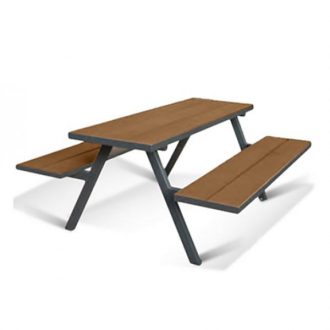 MILL A Frame Picnic Bench - Coppered