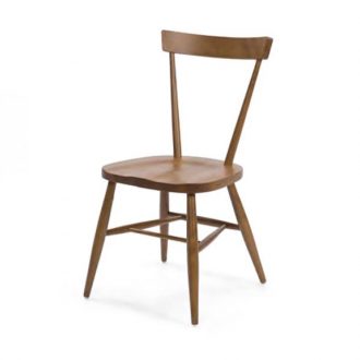 Classic side chair with clean simplistic lines